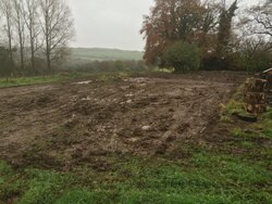 POW camp remains flattened and beginning to show