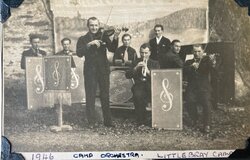 Camp orchestra from Little Bray 1946.